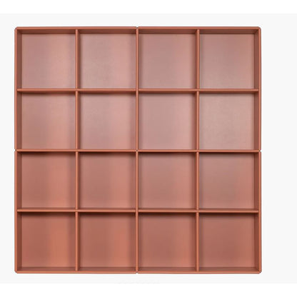 By Aulum Bronx vægreol, dybde 23 eller 33 cm -  Rusty