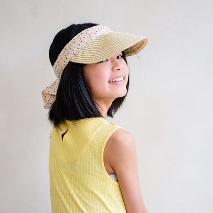 Mimi &amp; Lula Sun Visor, Heart Beach