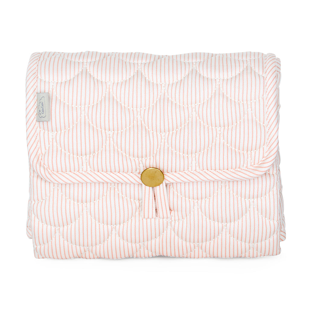 Cam Cam pusleunderlag, quiletet - OCS - Classic Stripes Rose