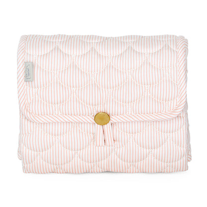 Cam Cam pusleunderlag, quiletet - OCS - Classic Stripes Rose