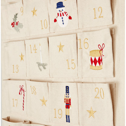 Cam Cam julekalender, Økologisk, GOTS - Beige