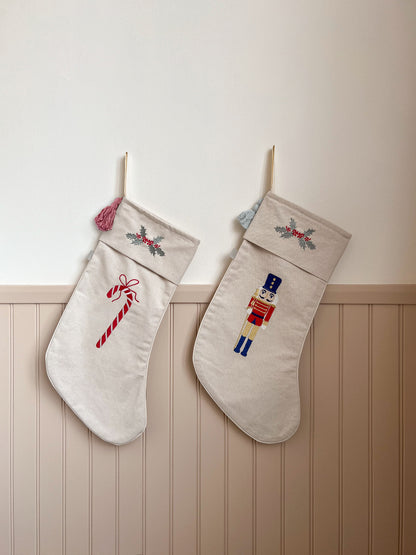 Cam Cam julesok, Økologisk, GOTS - Snemand