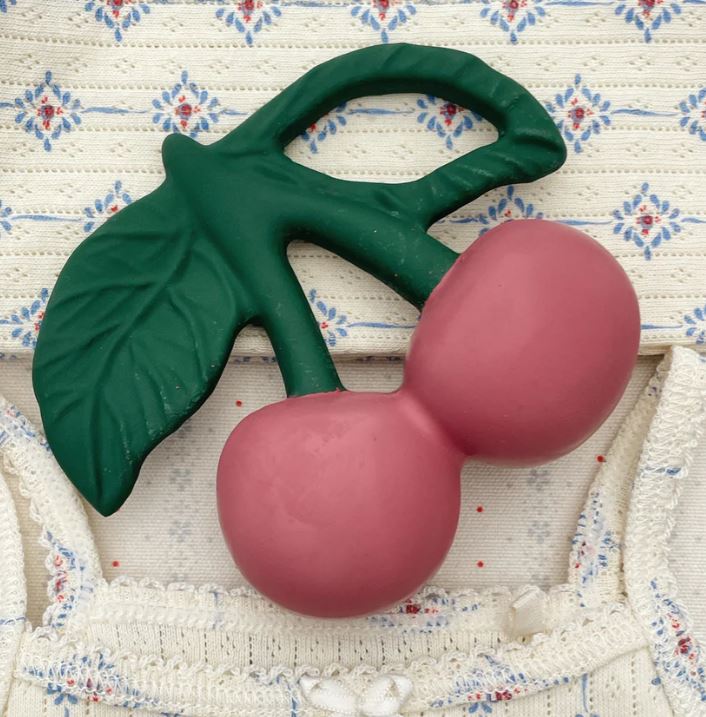 Konges Sløjd Teething Ring, Cherry