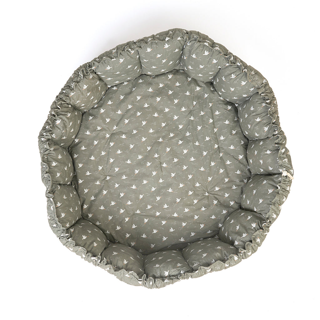 Play&amp;Go Coco birds, Three-in-One Organic Baby Blanket – Bloom birds