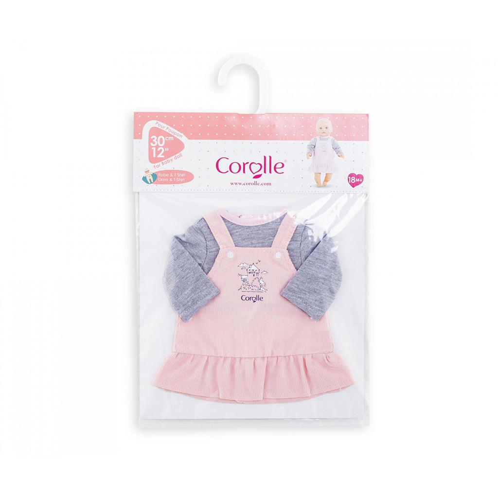 Corolle dukketøj Mon Premier 30 cm, Kjole og grå bluse