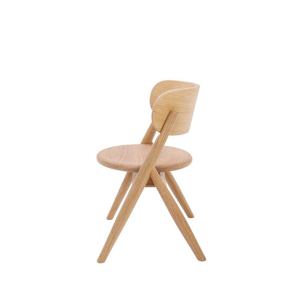 Curve-Lab, Lille Chair, Børnestol - Eg