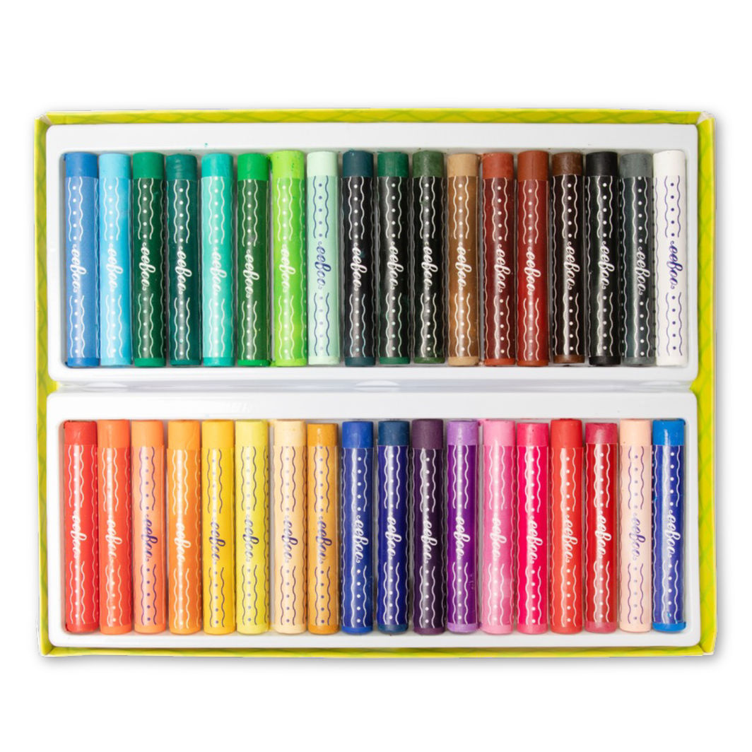 eeBoo Oliekridt, oliepastel 36 stk - Yumi&