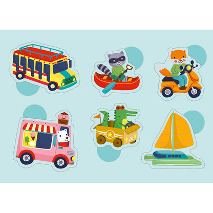 Auzou My First Stickers, Vehicles