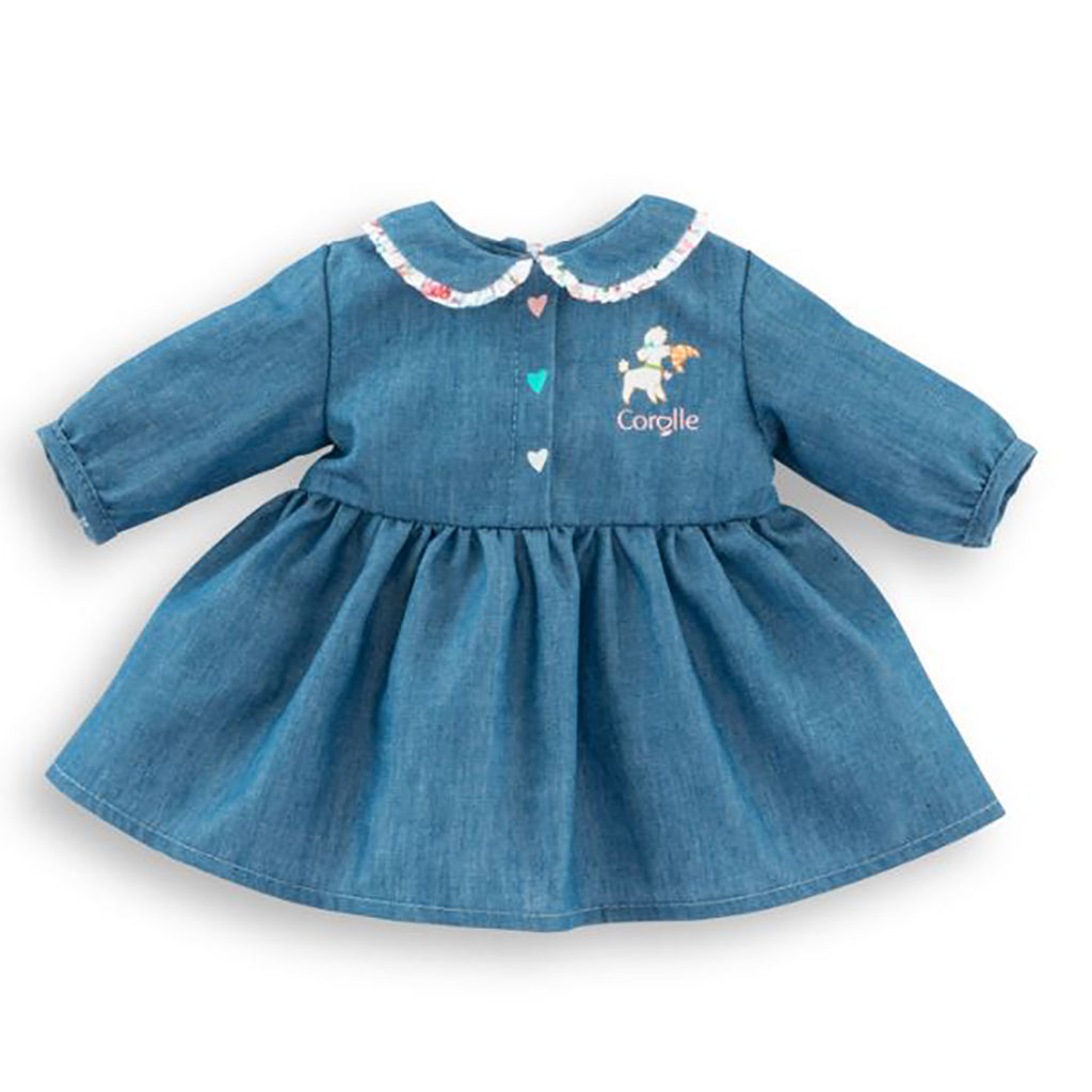 Corolle dukke Mon Grand 36 cm, Denim kjole