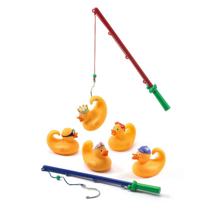 Djeco Bath Ducks with Fishing Rods