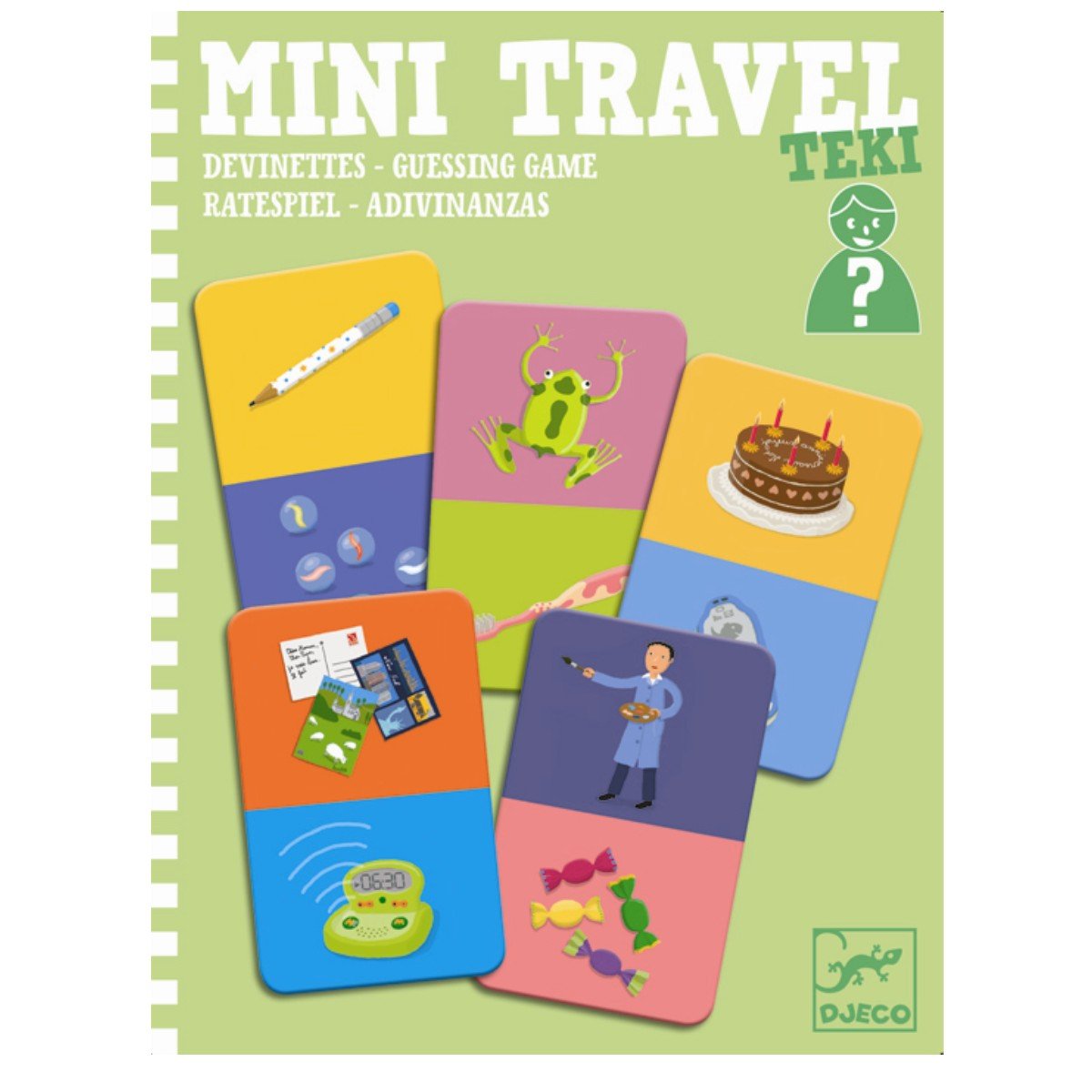 Djeco rejsespil, Mini Travel -  Teki
