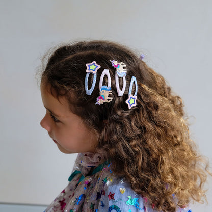 Mimi &amp; Lula 4 Hair Clips - Magical Unicorn