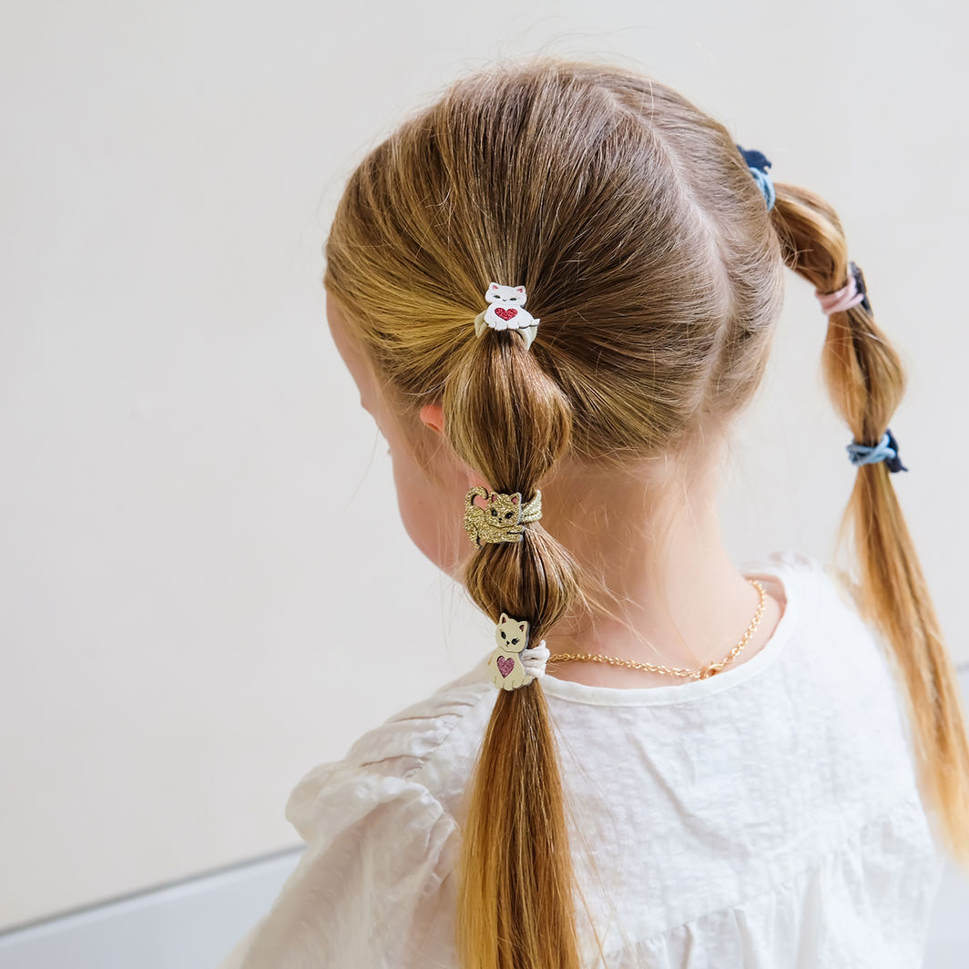 Mimi &amp; Lula 6 Hair Elastics - Cutey Kitten