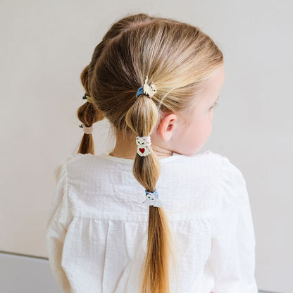 Mimi &amp; Lula 6 Hair Elastics - Cutey Kitten