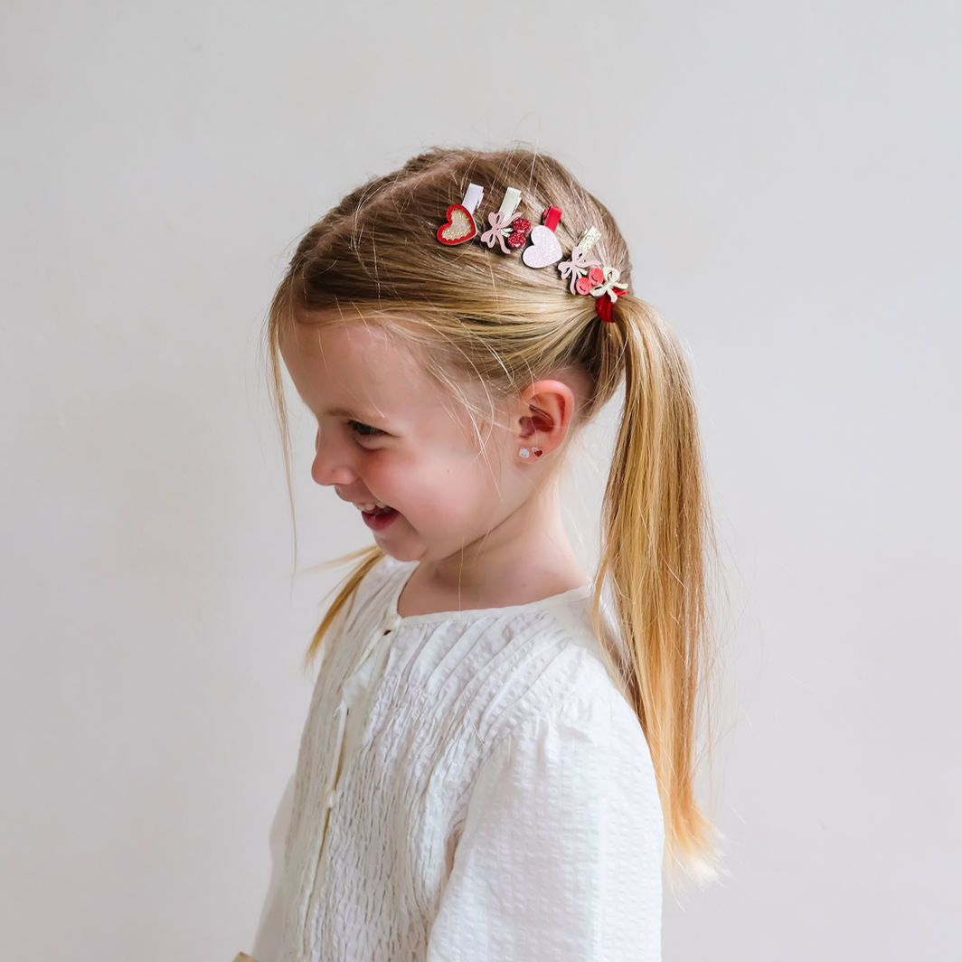 Mimi &amp; Lula 8 Hair Clips – Fancy Cherries