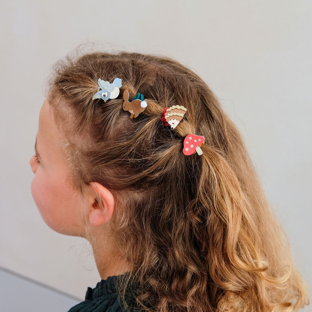 Mimi &amp; Lula 8 Hair Ties – Mini Woodland Pals