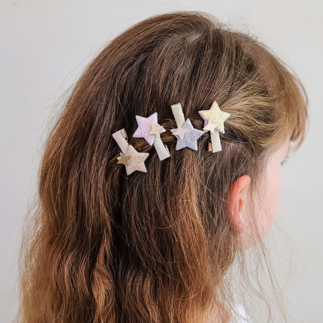 Mimi &amp; Lula 8 Hair Clips - Starlight