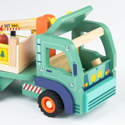 Moulin Roty Wooden Truck, Forest Wagon - Avenue du Moulin