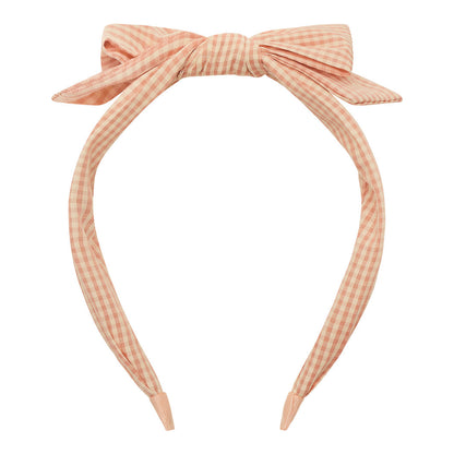 Mimi &amp; Lula hårbøjle, Gingham Peaches and Cream