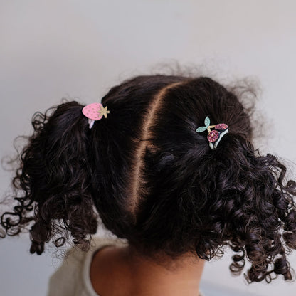 Mimi &amp; Lula 8 Hair Elastics, Mini Fruit Salad Spring on the Farm