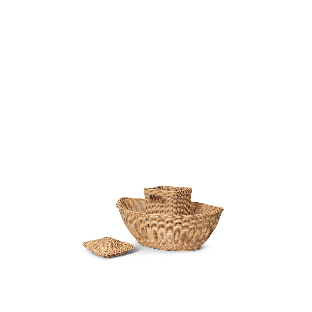 ferm Living Braided Rattan Basket, Braided Ark