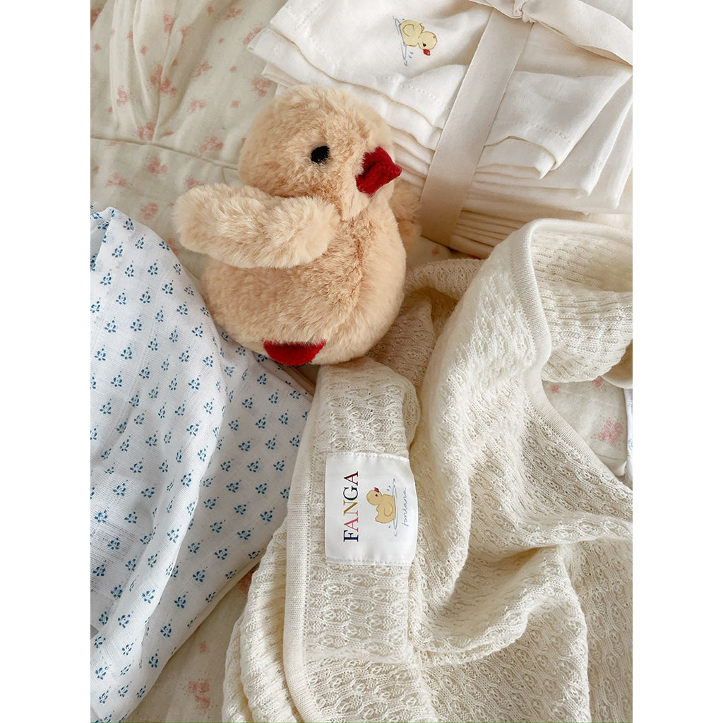 Fanga Fontana Bellini Muslin Cloths, Organic Muslin, 3-Pack - Ilmia