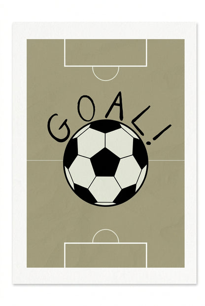 Yaya Studio poster, Goal - A4