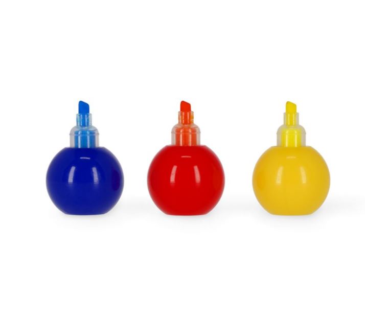 Kidek 3-in-1 Highlighter Pens, Spaceman