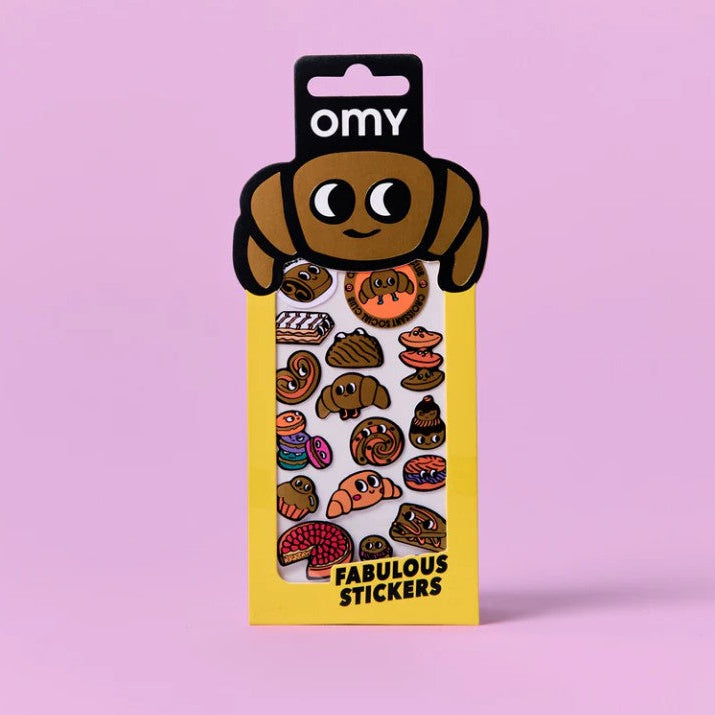 Omy Croissant klistermærker til børn