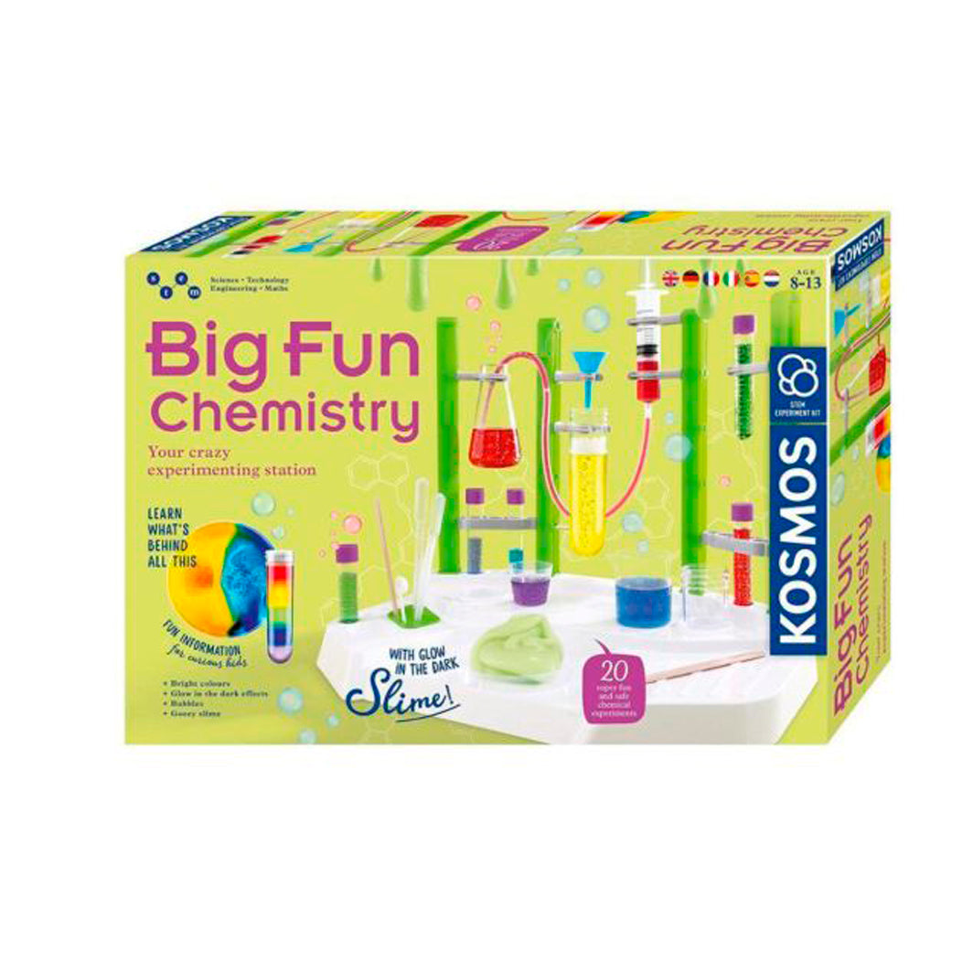 Kosmos eksperiment sæt, Kemisæt - Big Fun Chemistry