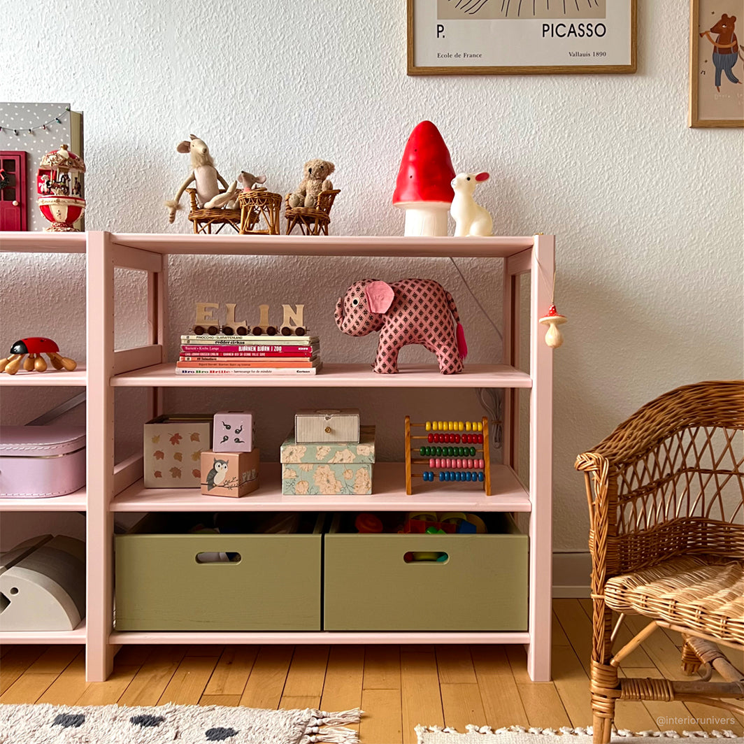 By Aulum Lyngs Shelf, H: 80 x W: 163 cm - Sand