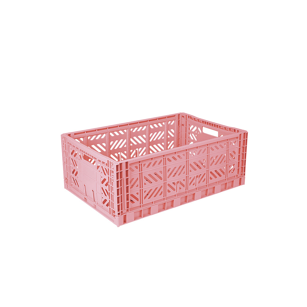 Aykasa Maxi Folding Crate, Strawberry Milk