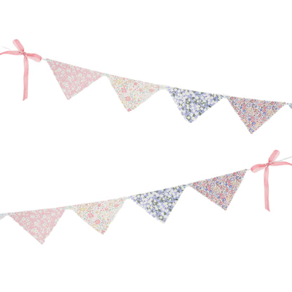 Meri Meri x Liberty guirlande, Bølgekant - 3,4 m