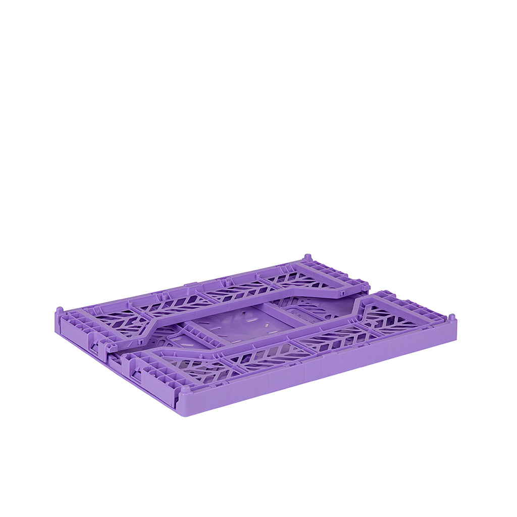 Aykasa Midi Foldable Crate, Taro Milk Tea