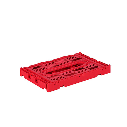 Aykasa Mini Foldable Crate, Red
