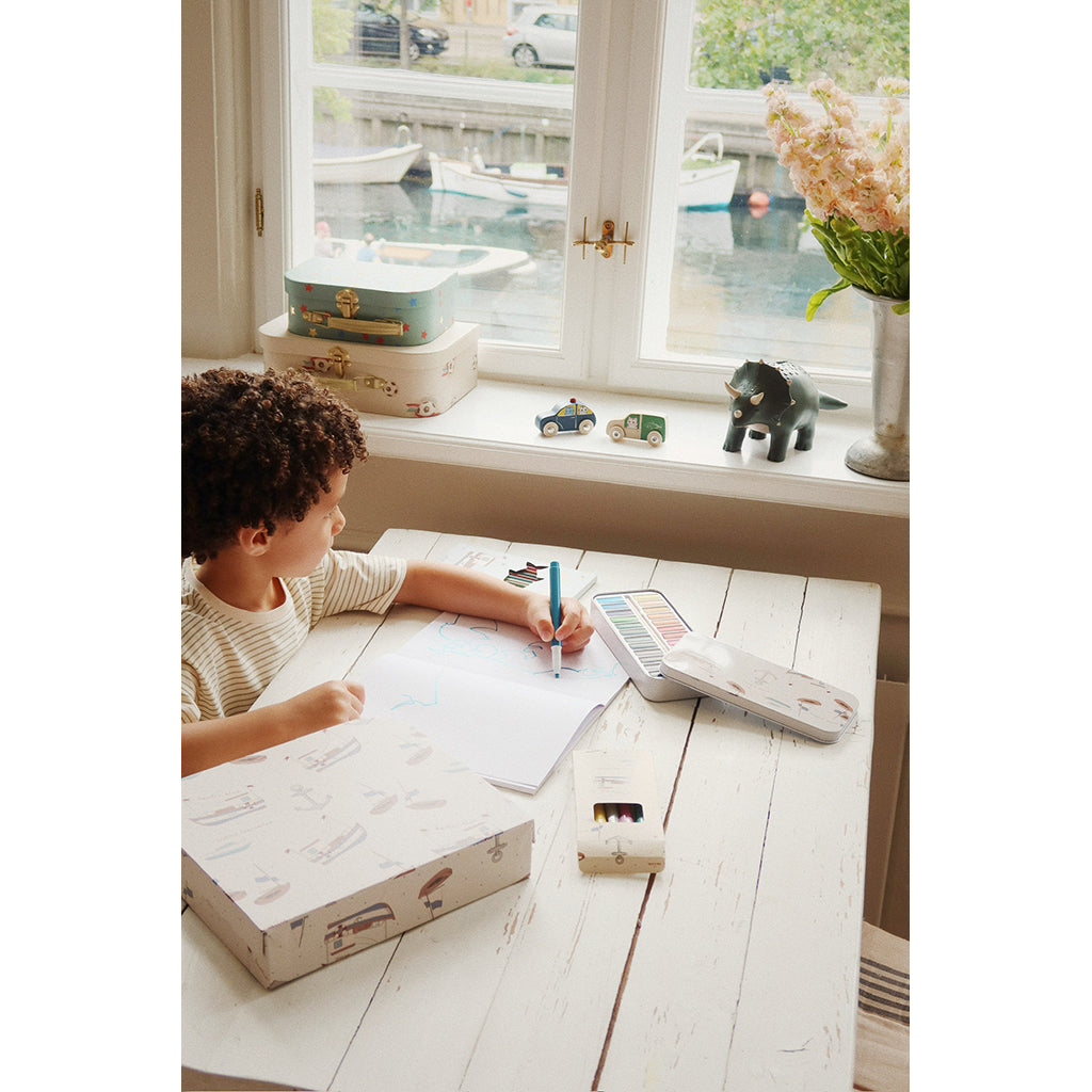 Konges Sløjd Suitcase for the Little Artist, Little Artist - Sail Away