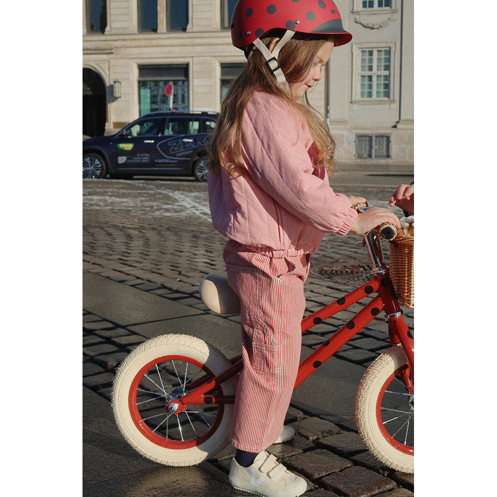 Konges Sløjd cykelhjelm, Ladybug- Str. 2-4 eller 4-8 år