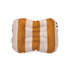 Noui Noui Have a seat, Oppustelig siddepude til børn - Stripes nude/mustard