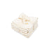 Fanga Fontana stofble, økologisk muslin, 10-pak - Antique white