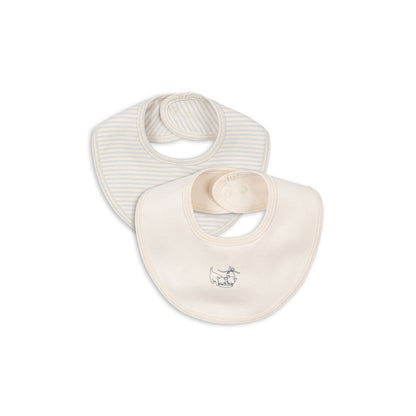 Fanga Fontana hagesmækt, Fio Stripe, 2-pak -  Blue mix
