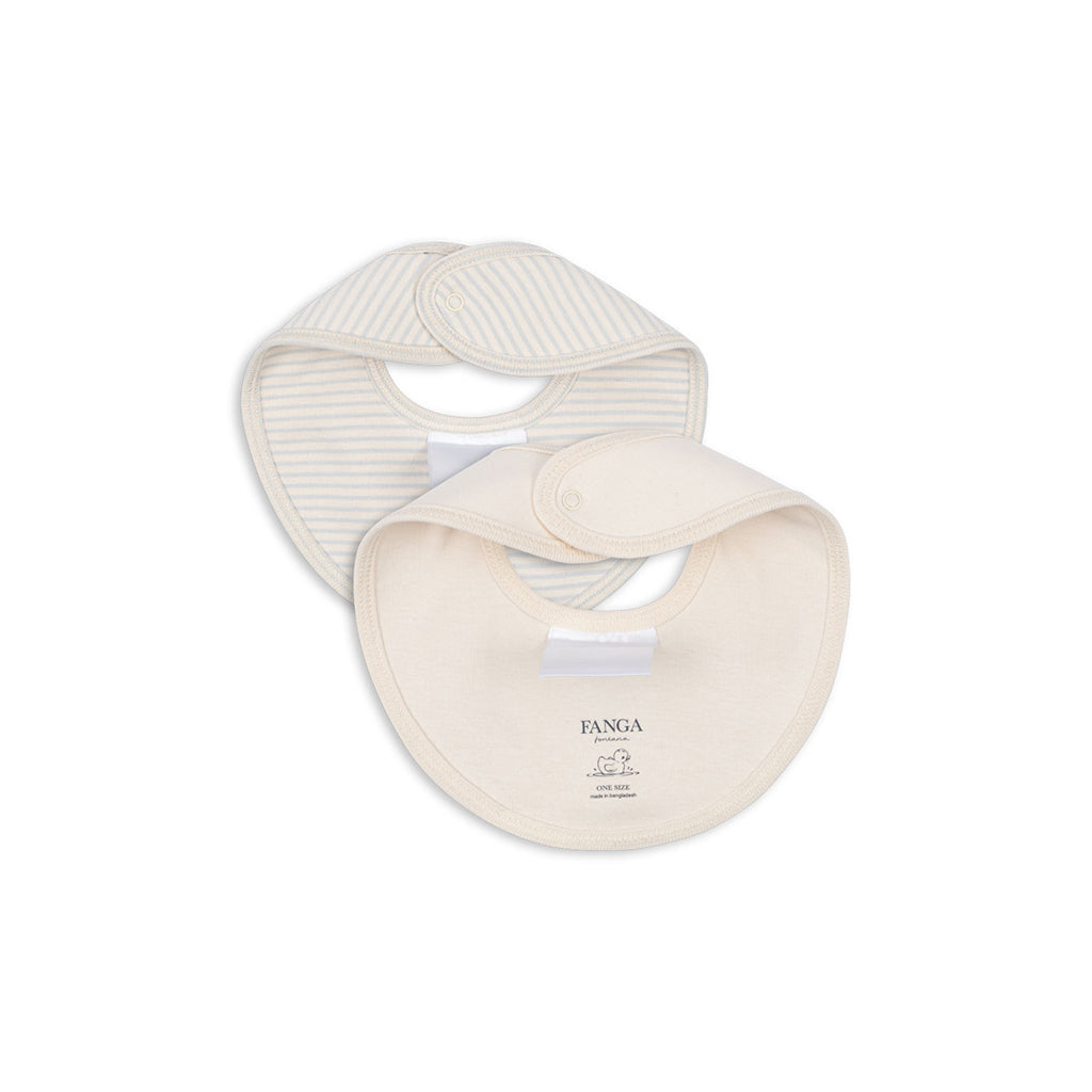Fanga Fontana hagesmæk, Fio Stripe, 2-pak -  Blue mix