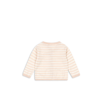 Fanga Fontana Venti Baby Cardigan, Organic, Cameo Rose - Size 1-9 Months