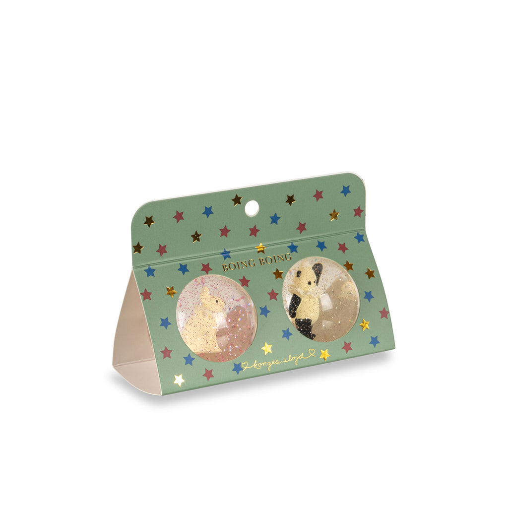 Konges Sløjd Bouncing Ball Set, Bunny/Panda