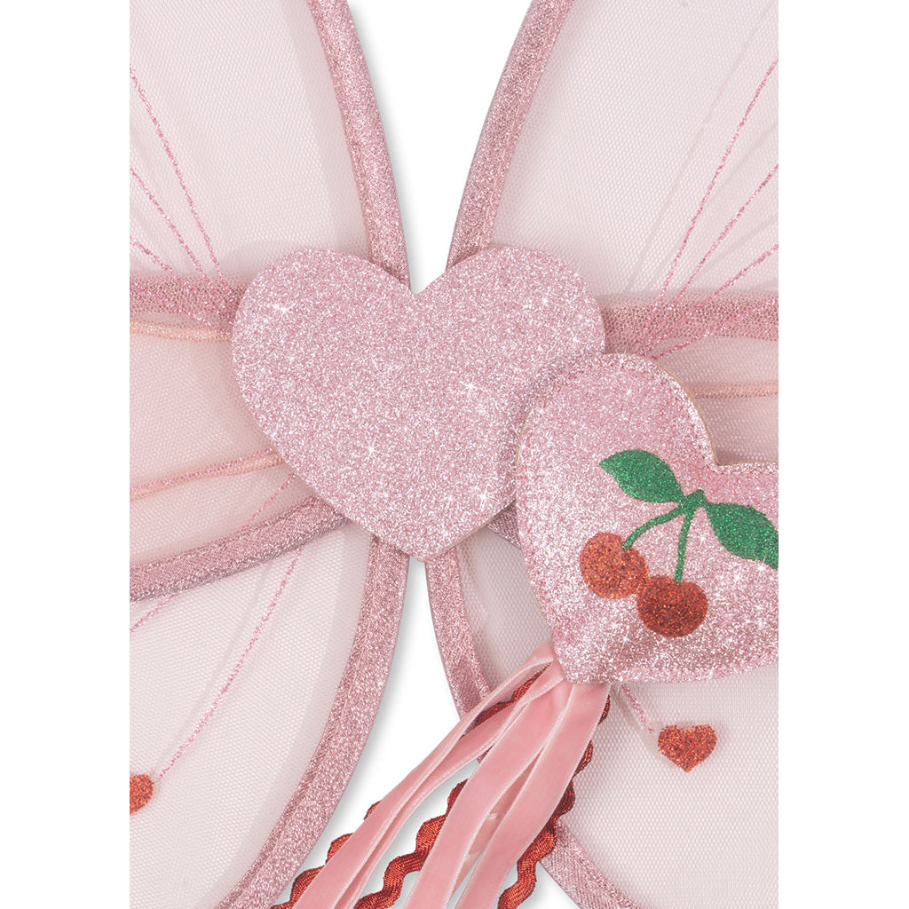Konges Sløjd Fairy Costume, Butterfly Wings and Magic Wand - Mellow Rose