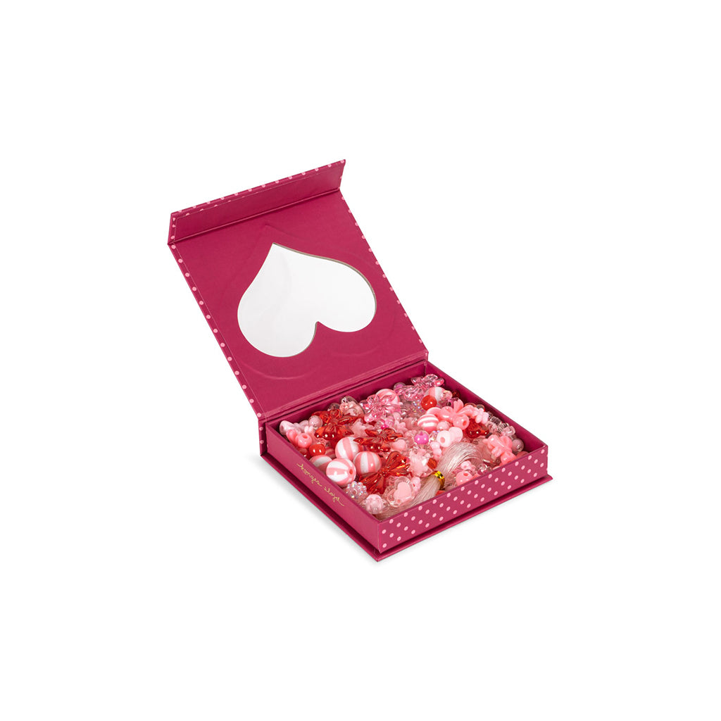 Konges Sløjd Perlesæt, DIY smykker - Pink