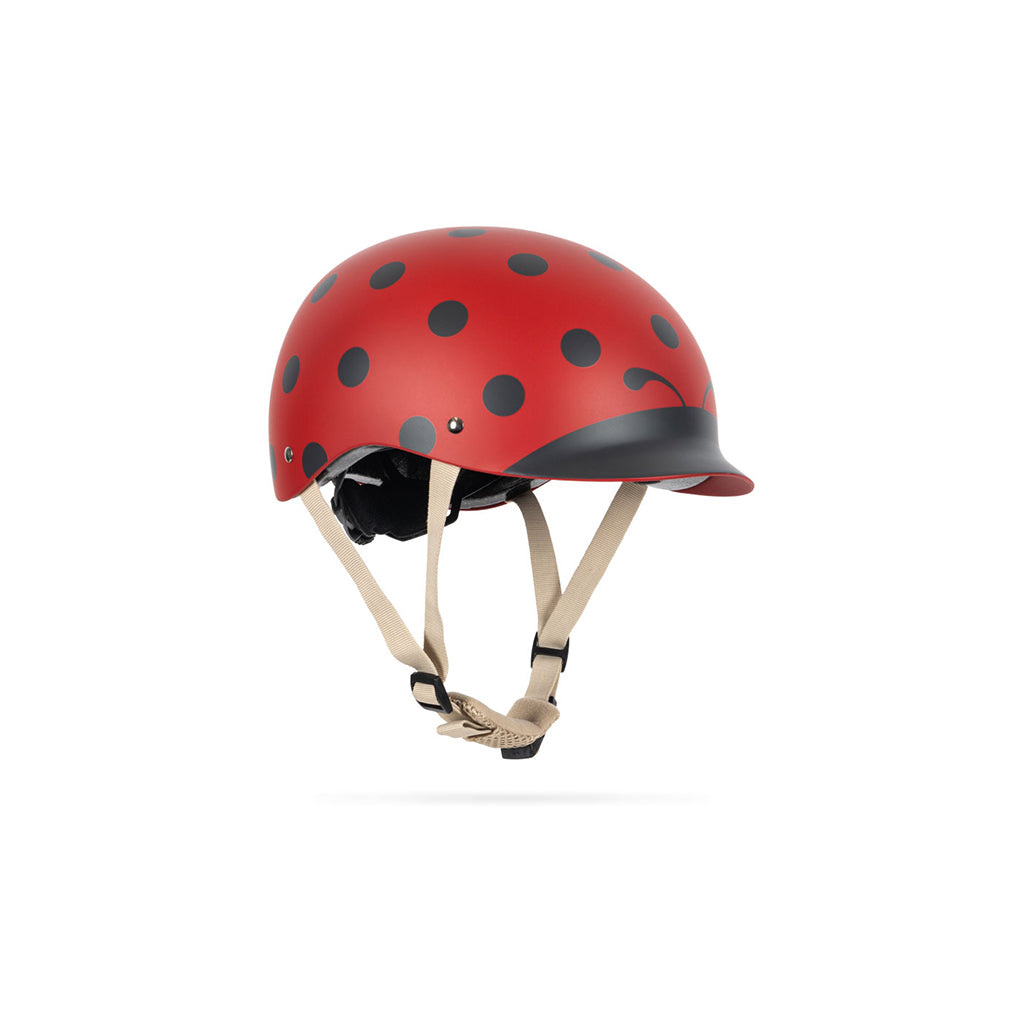 Konges Sløjd cykelhjelm, Ladybug- Str. 2-4 eller 4-8 år