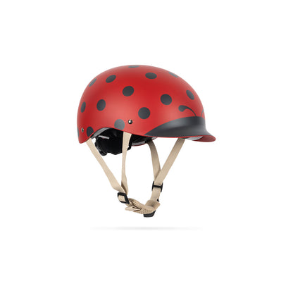 Konges Sløjd cykelhjelm, Ladybug- Str. 2-4 eller 4-8 år