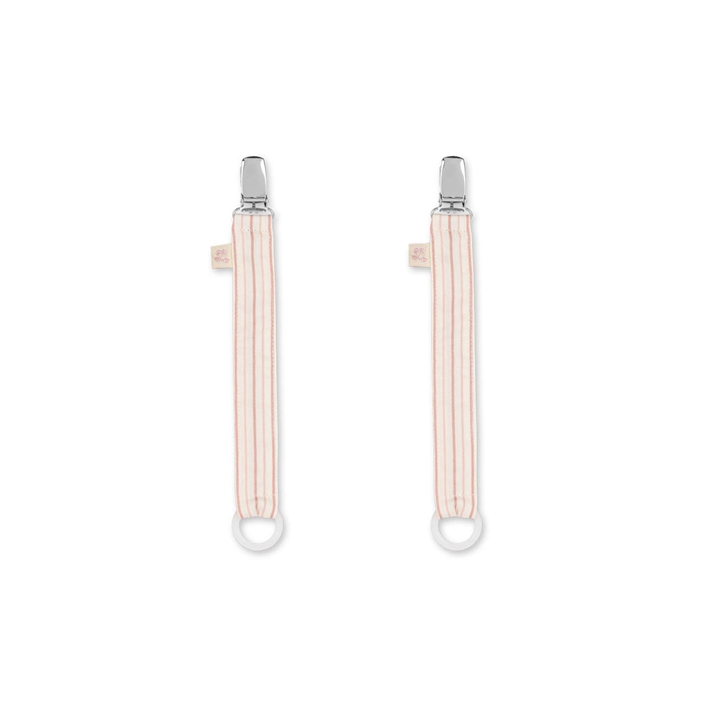 Konges Sløjd suttekæde, økologisk - Stripe Petite Rose
