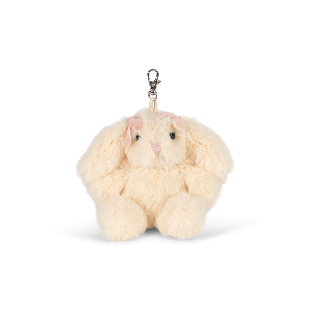 Konges Sløjd taske nøglering, White bunny