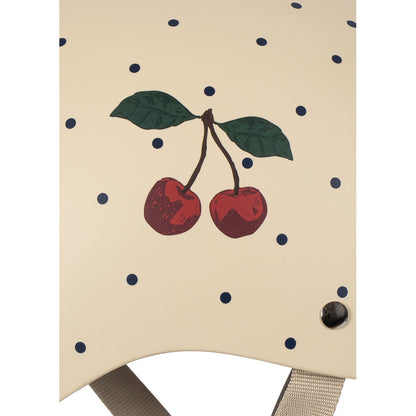 Konges Sløjd Bicycle Helmet, Navy Dots - Sizes 2-4 or 4-8 years